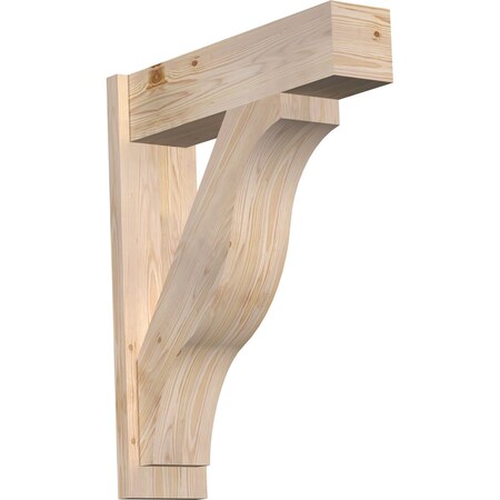 Ekena Millwork Funston Block Smooth Outlooker, Douglas Fir, 7 1/2"W x 28"D x 34"H OUT08X28X34FST05SDF